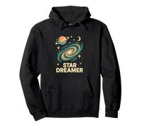 Space Star Dreamer Astronomer Vintage Homme Sweat à Capuche