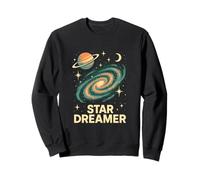Space Star Dreamer Astronomer Vintage Homme Sweatshirt