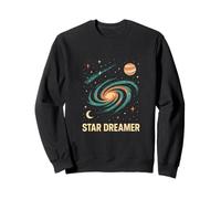 Space Star Dreamer Astronomer Vintage Homme Sweatshirt