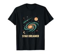 Space Star Dreamer Astronomer Vintage Homme T-Shirt