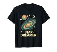 Space Star Dreamer Astronomer Vintage Homme T-Shirt