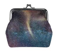 Space Starry Sky Milky Way Coin Purses Wallets Vintage Pouch Bags for Gift