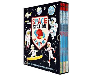 Space Station Academy Series 8 Books Collection Set By Sally Spray (Destination Venus, Mercury, Earth, Mars, Jupiter, Saturn, Uranus & Neptune)