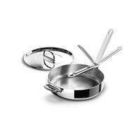 Space Steel 28cm S/S Saute pan with lid