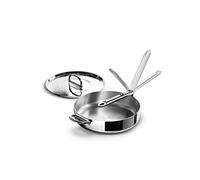 Joseph Joseph Sauteuse Space Steel Inox avec couvercle 28 cm