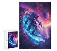 Space Surfing Adventure-16 Puzzle 1000 Pièces Educa Jouet en Bois Cadeau Unique Décoration Intérieure Jeu Éducatif Challenge Toy Adultes Et Enfants À Partir De 14 Ans 1000 PCS