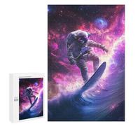 Space Surfing Adventure-5 Puzzle 1000 Pièces Educa Jouet en Bois Cadeau Unique Décoration Intérieure Jeu Éducatif Challenge Toy Adultes Et Enfants À Partir De 14 Ans 1000 PCS