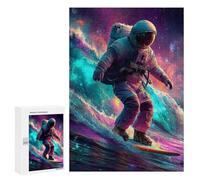 Space Surfing Adventure Puzzle 1000 Pièces Educa Jouet en Bois Cadeau Unique Décoration Intérieure Jeu Éducatif Challenge Toy Adultes Et Enfants À Partir De 14 Ans 300 PCS