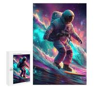 Space Surfing Adventure Puzzle 1000 Pièces Educa Jouet en Bois Cadeau Unique Décoration Intérieure Jeu Éducatif Challenge Toy Adultes Et Enfants À Partir De 14 Ans 1000 PCS
