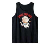 Space Trip 1979 Astronaute Mission Lover Cat in Humour Funny Débardeur