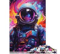 Space Walk Puzzle 1000 Pièces Cadeau Unique Jeu Éducatif Challenge Toy À De Qualité Supérieure Peinture Art pour Adultes Et Enfants 1000pcs (38x26cm)