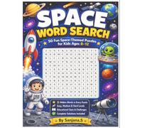 Space Word Search: 50 Out-of-This-World Puzzles for Kids Ages 8-12