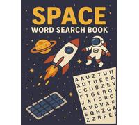 Space Word Search Puzzle Book for Adults: Explore the Universe with 8.5x11" Large Print Puzzles Featuring Planets, Stars, Space Missions, and More