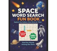 Space Word Search Puzzle Book: Large Print Word Search about Deep Cosmos, Star Systems, Comets and Many More. A great gift for anyone who loves a brain challenge. 8.5x11 inches.