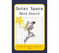 Space Word Search Puzzle Book: Word Searches with Easy to Read Print about Outer Space, Astronomy, Space travel and More I 6x9 inches, 110 pages, 50+ ... for vacations, Holidays and Free Time