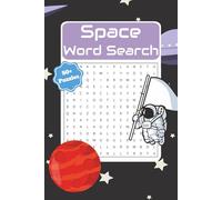 Space Word Search Puzzle Book: Word Searches with Easy to Read Print about Space, the Cosmos, the Universe and More | 6x9 inches, 110 pages | 50+ ... Gift for Vacations, Holidays and Free Times