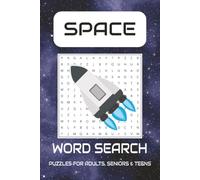 Space Word Search Puzzle Book: Word Searches with Easy to Read Print about Space, the Universe, Astronomy and More | 6x9 inches, 110 pages | 50+ Puzzles | Gift for Vacations, Holidays, and Free Times
