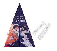 Space World Kids Jouent à la Tente Structure à Haute densité Soft High densité Illustrations du système Solaire Vibrant Touet de développement intellectuel 3 Ans +