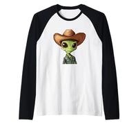 Space Wrangler Alien pour un look galactique Manche Raglan
