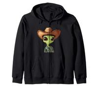 Space Wrangler Alien pour un look galactique Sweat à Capuche