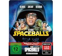 Spaceballs - Mel Brooks’ verrückte Raumfahrt - Limitiertes 3-Disc-SteelBook® (4K Ultra HD + Blu-ray + Bonus-Blu-ray)
