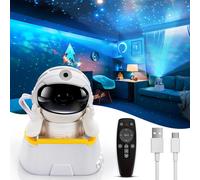 Spaceman Led Starry Sky Projector Astronaut Projector With Adjustable Remote Control Feature Rich Planet Discs For Room Decoration And Festive Days