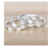 Spacer De Roue 4 pièces/ensemble 81,5-72,6 71,6-67,1 110-93, 65,1-56, 72,6-70,5 mm Anneaux de centrage moyeu roue en aluminium(72.5-65.1mm)