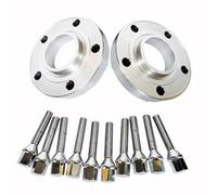 Spacer De Roue Compatible Avec BMW Pour 5 6 Series Pour F07 F10 E24 F12 E63 E64 645ci 650i 650i M6 528i 535i 550i Entretoises De Roue(Silver,15mm)