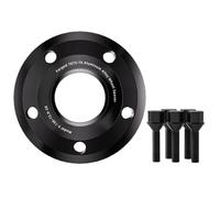 SPACER ROUE Entretoises Roue Forgées Noires Centrées Sur Moyeu 2 Pièces 5X112Mm 66,6Mm Pour Benz Pour Classe S 15/20/25/30/35Mm Avec Boulon Roue Allongé T6-7075 Entretoise Roue(2pcs 15mm)
