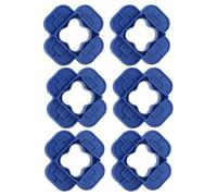 Spacers de pont - Outils d'alignement du conseil d'administration, ensemble d'écart de précision | Kit d'épaisseur de terrasse en 6 pièces, équipement de garage de ferme d'arrière-cour durable, entret