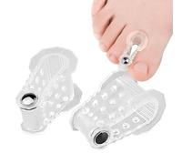 Spacers des pieds : séparateur de hammertoe, correcteur de soutien | Amélioration de l'alignement des pieds, séparateur d'étirement flexible pour les articulations, design thérapeutique