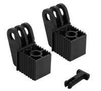 Spacetimevalley Charnière de Remplacement Ikea Lycksele Canapé et Canapé-lit, Charnière meubles de Remplacement Fermeture Support Compatible Lycksele LÖVÅS et Autres Modèles (Model 2) Noir