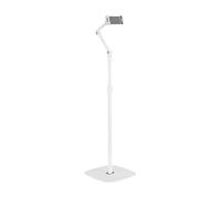 Spacetronik Support Tablette au Sol Réglable en Hauteur - Support Universel pour Appareils de 4,7 à 12,9 Pouces - Compatible iPad, iPhone, Galaxy - Antidérapant