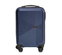 Spacewalker Nova Valise Cabine/Moyen/Grand/Lot de 3 en ABS Issu de Recyclage éco-Responsable (Cabine, Marine)