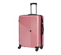 Spacewalker Nova Valise Cabine/Moyen/Grand/Lot de 3 en ABS Issu de Recyclage éco-Responsable (Grande, Rose)
