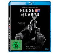 Spacey,Kevin - House of Cards-Die Komplette Zweite Season-4 d [Blu-Ray] [Import]