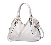 Spacieux - Sacs à main pour femme - Sac à main - Sac à bandoulière - Sac en cuir - Coccinelle - Lampe, Blanc., Taille unique