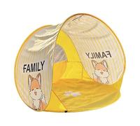Spacious Beach Tent, Portable Waterproof Shelter, 8x6 Feet Canopy with Window, Lightweight Polyester Fabric, Outdoor Sun Shade with Ventilation, Family Camping for Backyard and Beach