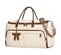 Spacious Luggage Bag - Lightweight Duffel Bags ¦ Large Capacity Travel Bag for Weekend Trips Business, Zippered Women Overnight Luggage, Women Duffel Bags, Foldable Duffle for Outdoor Overnight Use