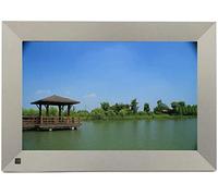 Spacmirrors Cadre Photo numérique 10,1 Pouces 1280 x 800 Haute résolution 16:9 FHD IPS Écran d'aperçu de l'image Télécommande WiFi Rotation Automatique Prise en Charge USB et Carte SD Cadre pho