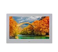 Spacmirrors Cadre Photo Numérique Album Photo Électronique Multifonctionnel Numérique Intelligent 10 Pouces Album Photo Intelligent (Blanc)