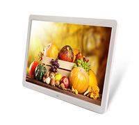 Spacmirrors Cadre Photo numérique Cadre Photo 14,1 Pouces Album numérique électronique HD 1280 * 800P Prise en Charge du Calendrier Prise en Charge du réveil Prise en Charge de la Machine de comm