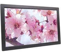 Spacmirrors Cadre Photo numérique, Cadre Photo numérique 21,5 Pouces 1920 x 1080 Full HD 16:9 IPS, Support Portrait Paysage, Rotation Automatique, Calendrier Musical, Alarme, minuterie d'arrêt AUT