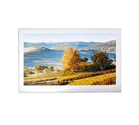 Spacmirrors Cadre Photo numérique, écran IPS 13,3 Pouces, Cadre Photo numérique, Album électronique, Affichage HDMI, résolution 1920 x 1080, Lecteur vidéo, Machine publicitaire (Blanc)