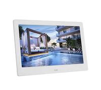Spacmirrors Cadre Photo numérique Grand écran 10/12/14/15 Pouces, Lecteur publicitaire Mural sur Ascenseur, Lecteur Audio, Album électronique, Grand Angle de Vision Haute définition 1280 x 800 (b
