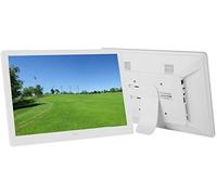 Spacmirrors Cadre Photo numérique LED 30,5 cm, 1280 x 800, Haute résolution 16:10, écran IPS, Lecteur vidéo, Calendrier, Horloge, minuterie d'arrêt Automatique, Prise en Charge de la Carte SD US