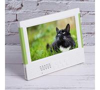 Spacmirrors Cadre Photo numérique Ultra Fin 1080p avec Carte mémoire 32 Go, pour Navigation d'images MPEG, MP4, AVI, RMVB, JPEG