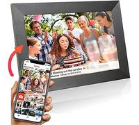 Spacmirrors Cadre Photo numérique WiFi, écran Tactile IPS, Cadre Photo Intelligent Cloud avec 16 Go de Stockage, envoyez des Photos ou des vidéos au Cadre Via Une Application dans Le Monde Entier