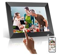 Spacmirrors Cadre Photo numérique WiFi, écran Tactile IPS, Cadre Photo Intelligent Cloud avec 16 Go de Stockage, envoyez des Photos ou des vidéos au Cadre Via Une Application dans Le Monde Entier