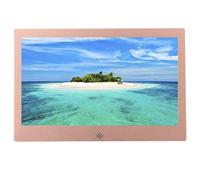 Spacmirrors Cadres Photo numériques de Bureau, Cadre Photo numérique HD LED électronique Prend en Charge l'horloge du Calendrier vidéo, la Musique, Les emplacements USB et pour Carte SD, Prend en